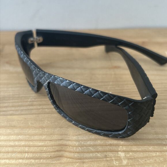 Bottega Veneta 08 Sunglasses Brown Basketweave Rectangle Lens BV 08NS 8J5 w Case main image 9